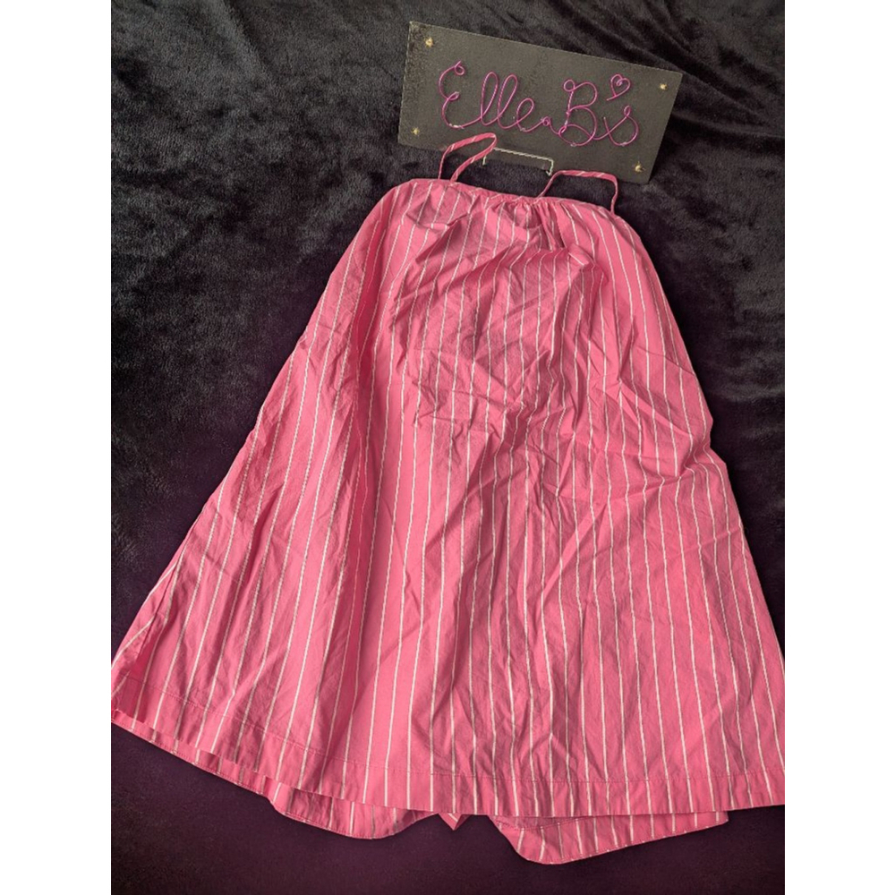 NWT A New Day Pink Stripe Strappy Dress w/ Pockets M
